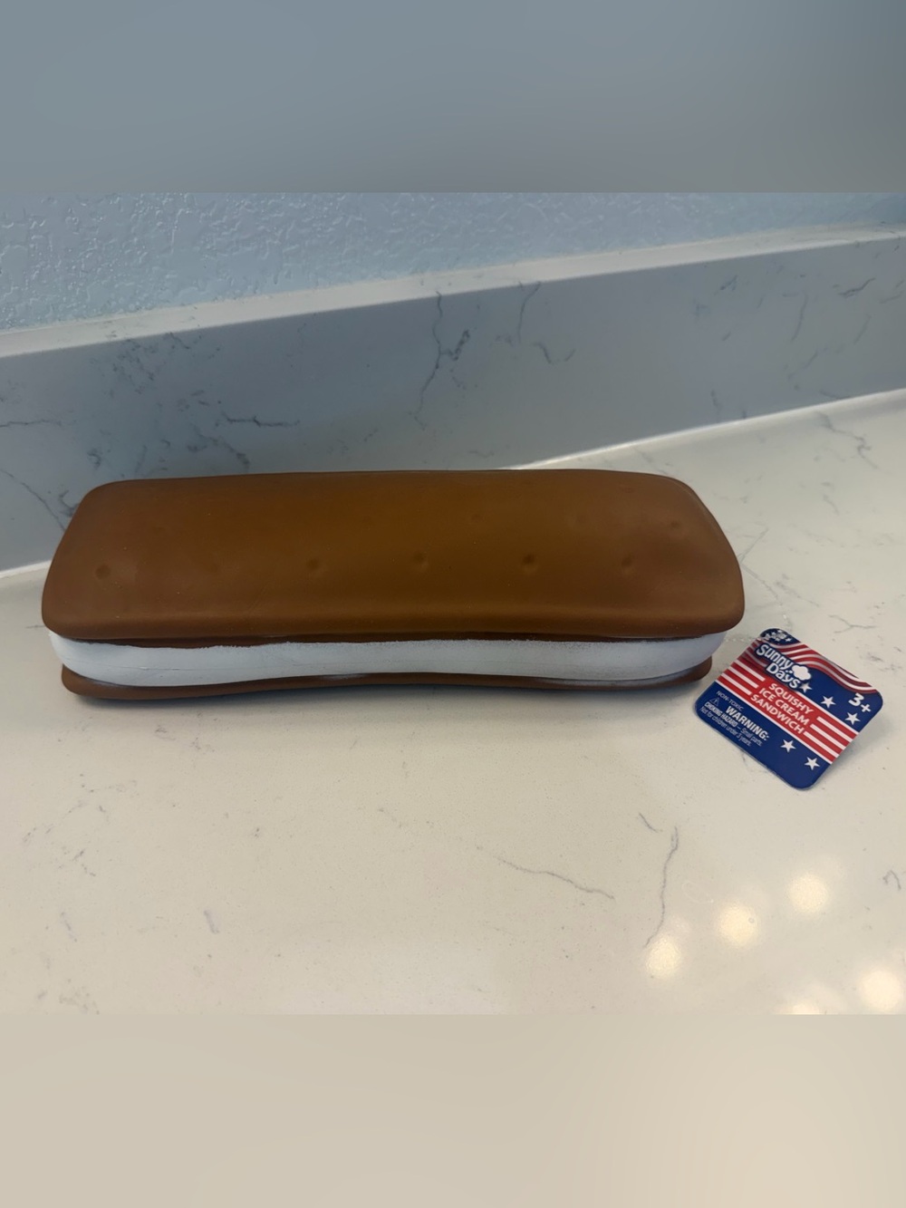 Sunny Days Squishy Ice Cream Sandwich NWT